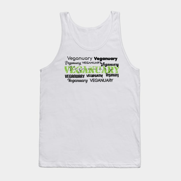 Veganuary Tank Top by radeckari25